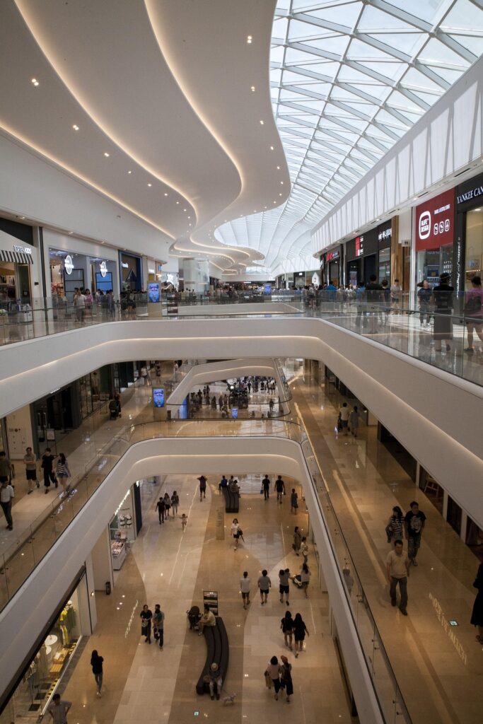 Shopping mall in china